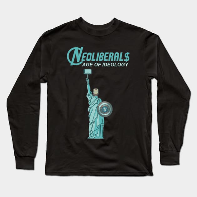 Neoliberals Assemble Long Sleeve T-Shirt by nadawear